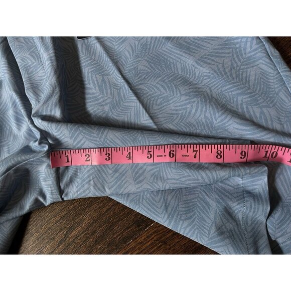 NWT Peter Millar Crown Crafted Surge Golf Shorts Palm Blue Mens Sz 40 $130 - Picture 6 of 9